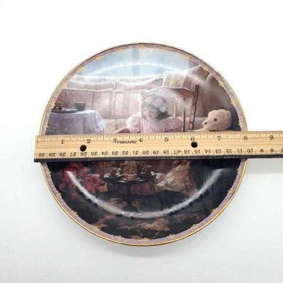 Cream And Sugar Collector Plate By Greg Olsen #1 Best Of Times Bradford Exchange - Picture 6 of 8